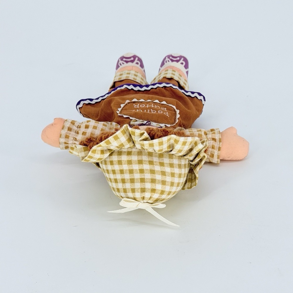 Amtoy Peanut Butter & Jelly Plush Dolls Set 1980 Vintage Rag Dolls 10in - Picture 4 of 16